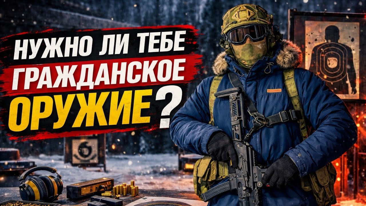 Нужно ли тебе гражданское оружие?