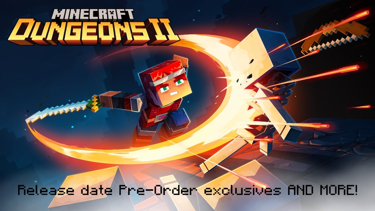 NEW Minecraft Dungeons 2 news! | Preorder exclusives, first look, The Sift Dimension? and MORE!