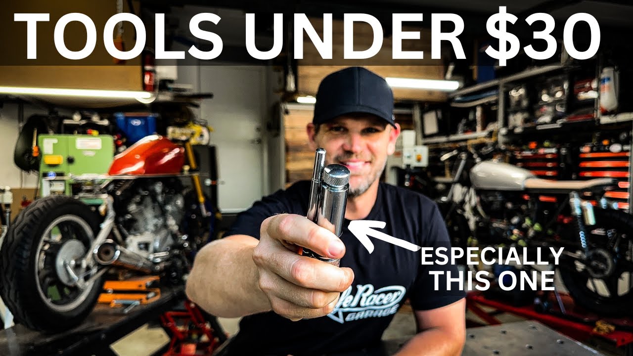14 Motorcycle Building TOOLS I Should Have BOUGHT SOONER!!!