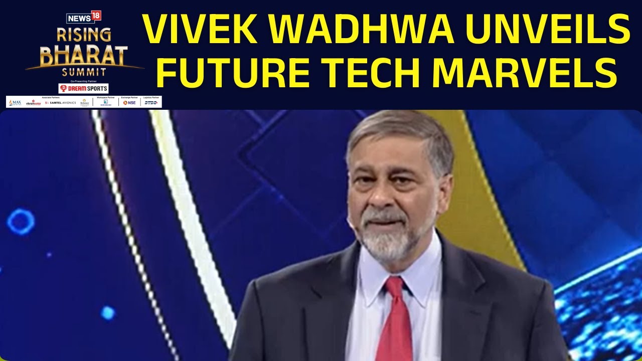 Indian-American Technology Entrepreneur And Academic Vivek Wadhwa At Rising Bharat 2025 | News18