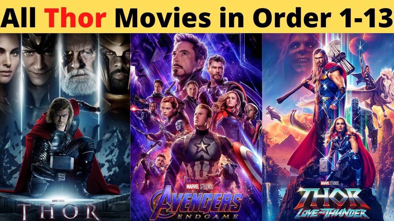 How to watch Thor Movies in order | Thor Movies List | All Thor Movies.