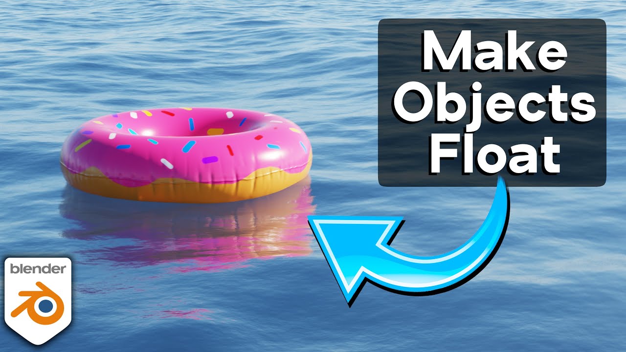 How to Animate Floating Objects ⛵ (Blender Tutorial)