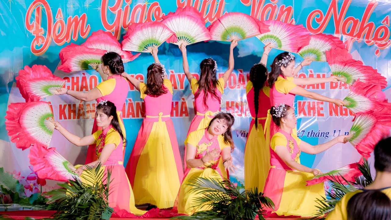 Múa Tình Thắm Duyên Quê - Khánh Thành Nhà Văn Hóa Khê Ngoại 3