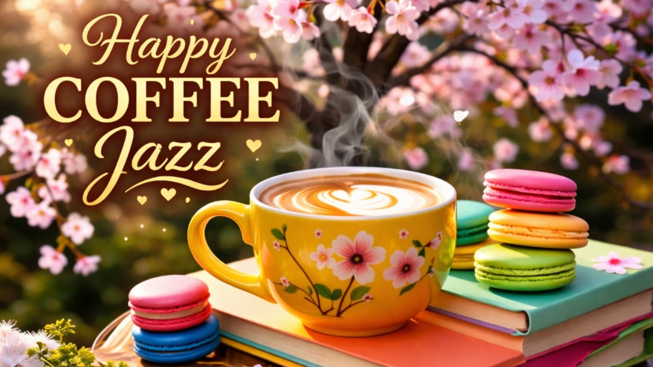 Relaxing Morning March Jazz ☕ Happy Coffee Jazz & Bossa Nova for Good Mood Vibes