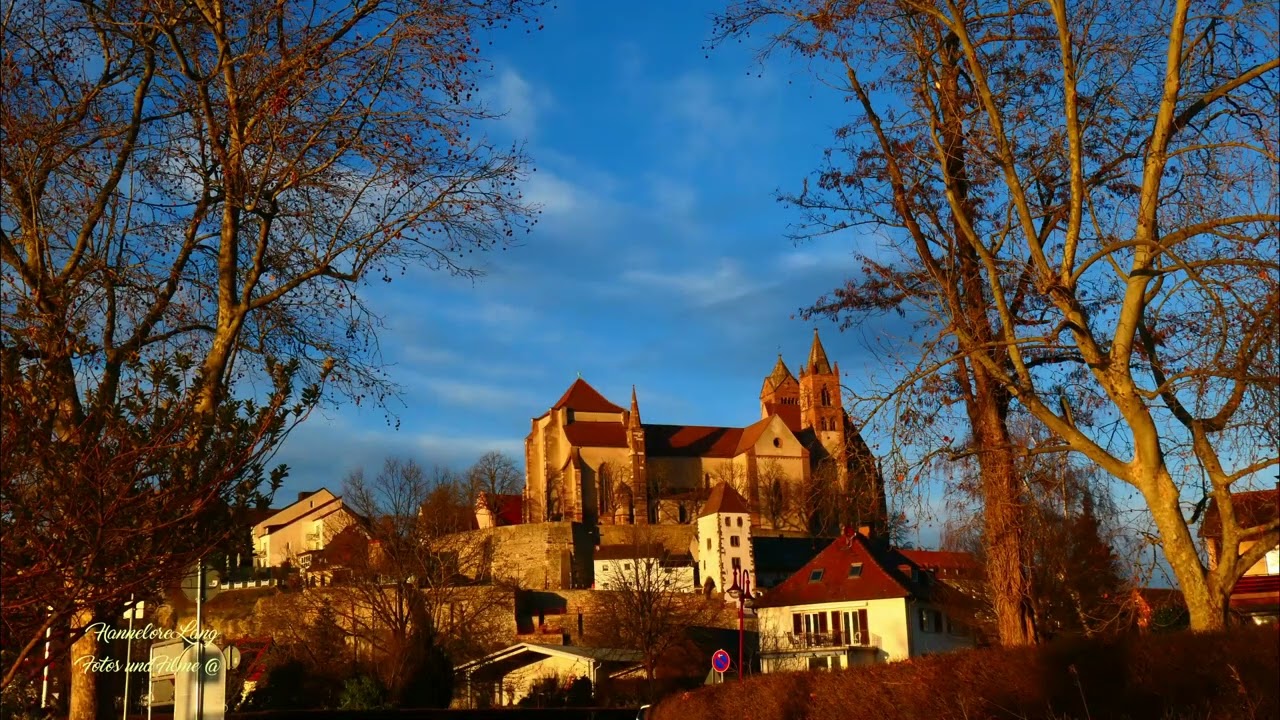 Sonnenuntergang in Breisach am Rhein