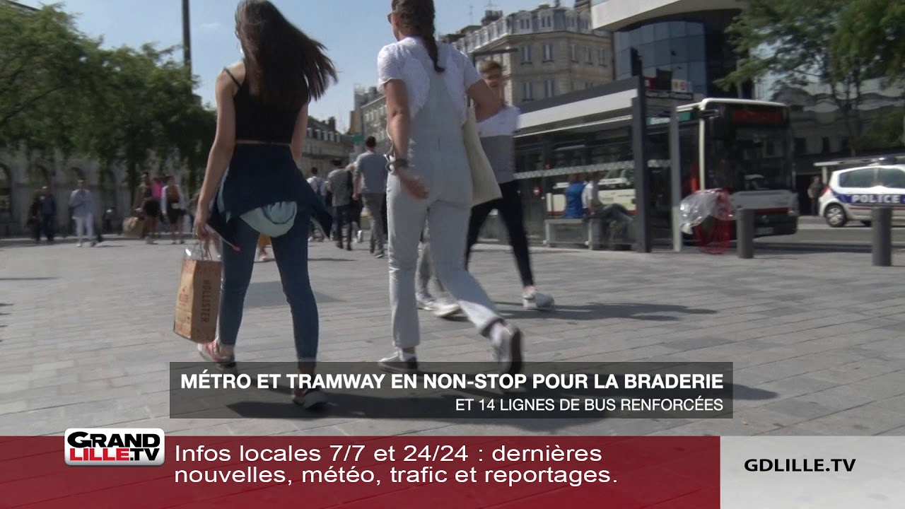 Braderie de Lille: le dispositif prévu par Ilévia pour les transports en commun