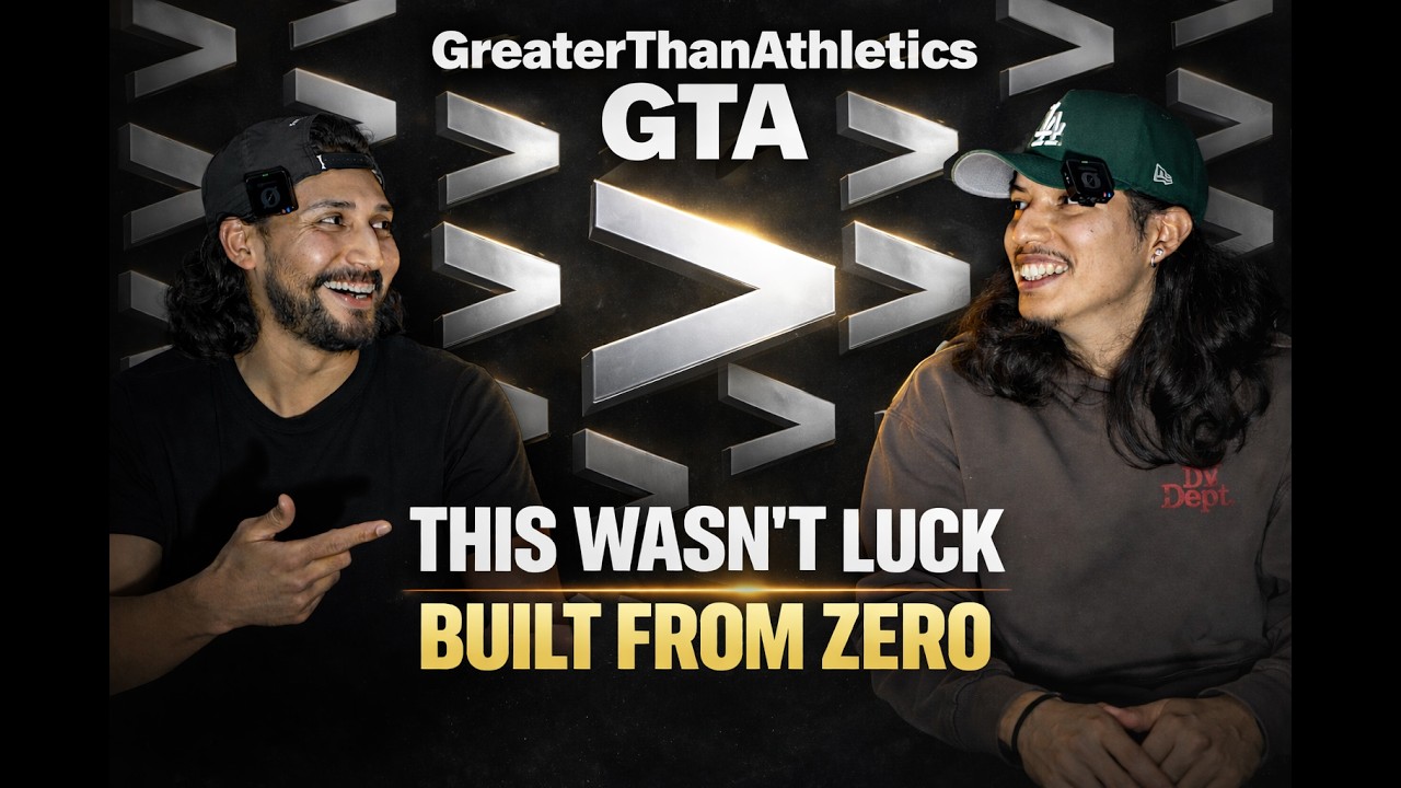 HOW GREATER THAN ATHLETICS STARTED: BROKE TO BUSINESS OWNERS!