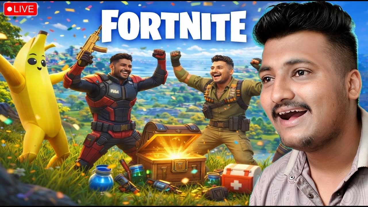 AAJ FULL MASTI MOOD HAI | FORTNITE LIVE STREAM | #fortnite #live #gaming #Fun