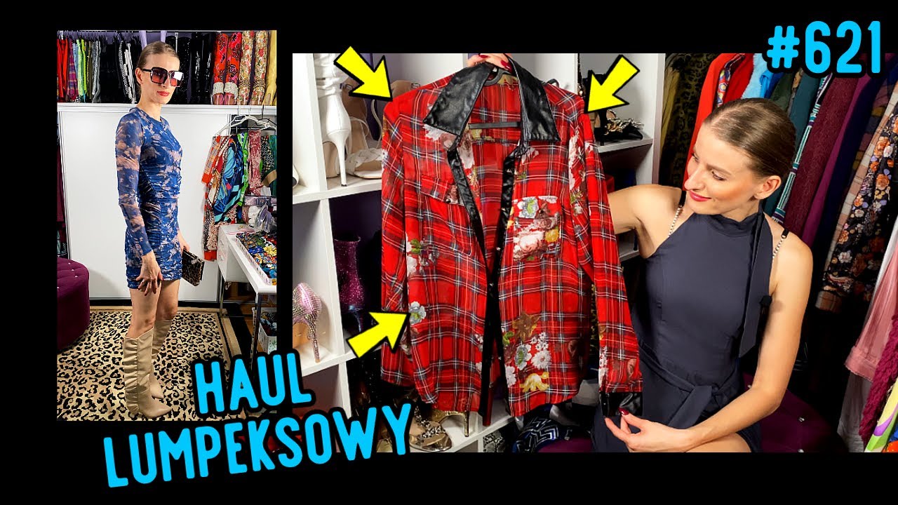 HAUL LUMPEKSOWY 🥰 STYLIZACJE Z SECOND HANDU 🎀 DUŻO PIĘKNYCH RÓŻNOŚCI 🛍️ 
