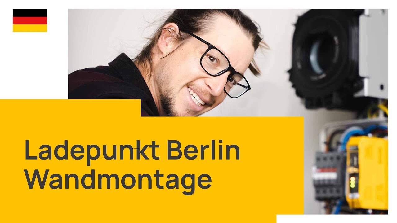 Ladepunkt Berlin: Wandmontage