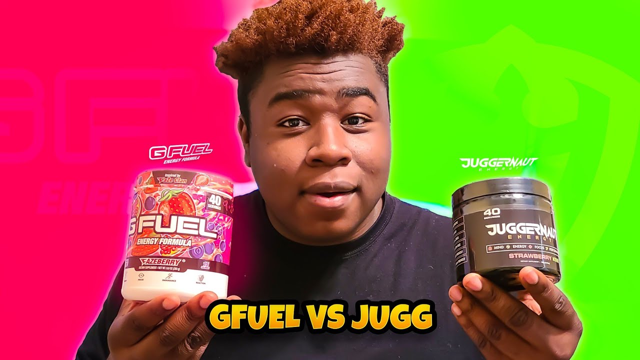 Which Energy Drink Tastes Better? Gfuel Energy vs Juggernaut Energy
