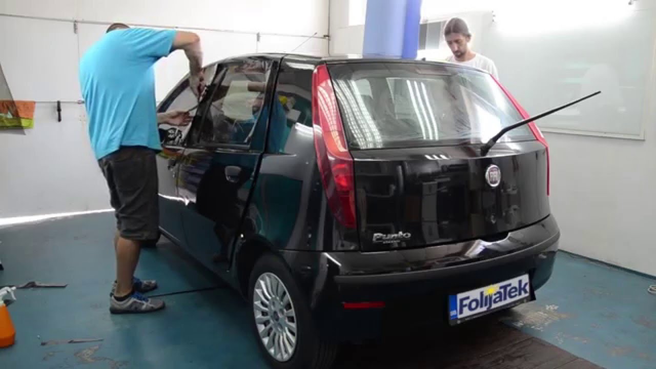 Zatamnjivanje stakala Fiat Punto / Folija Štek