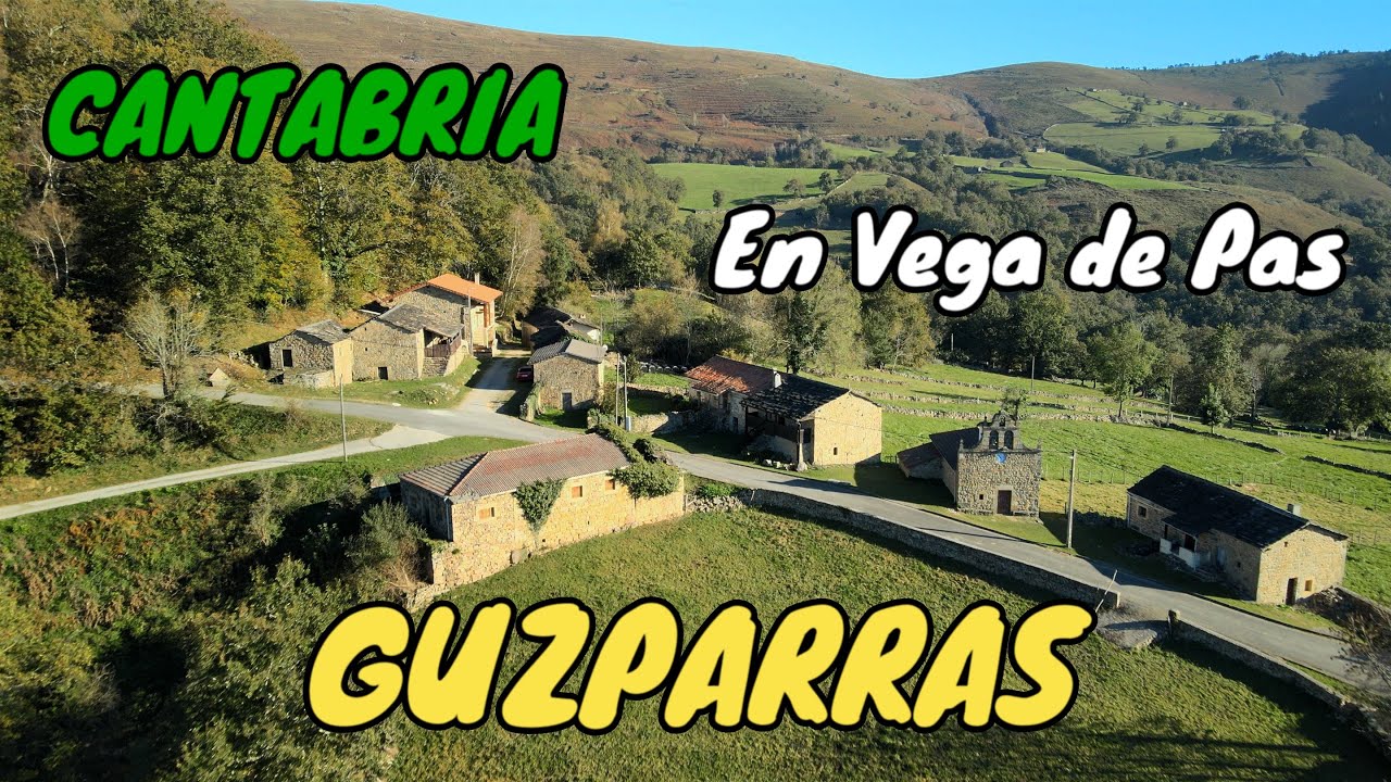 GUZPARRAS. En Vega de Pas. Preciosa ermita de la Virgen del Pilar. Valles Pasiegos. CANTABRIA