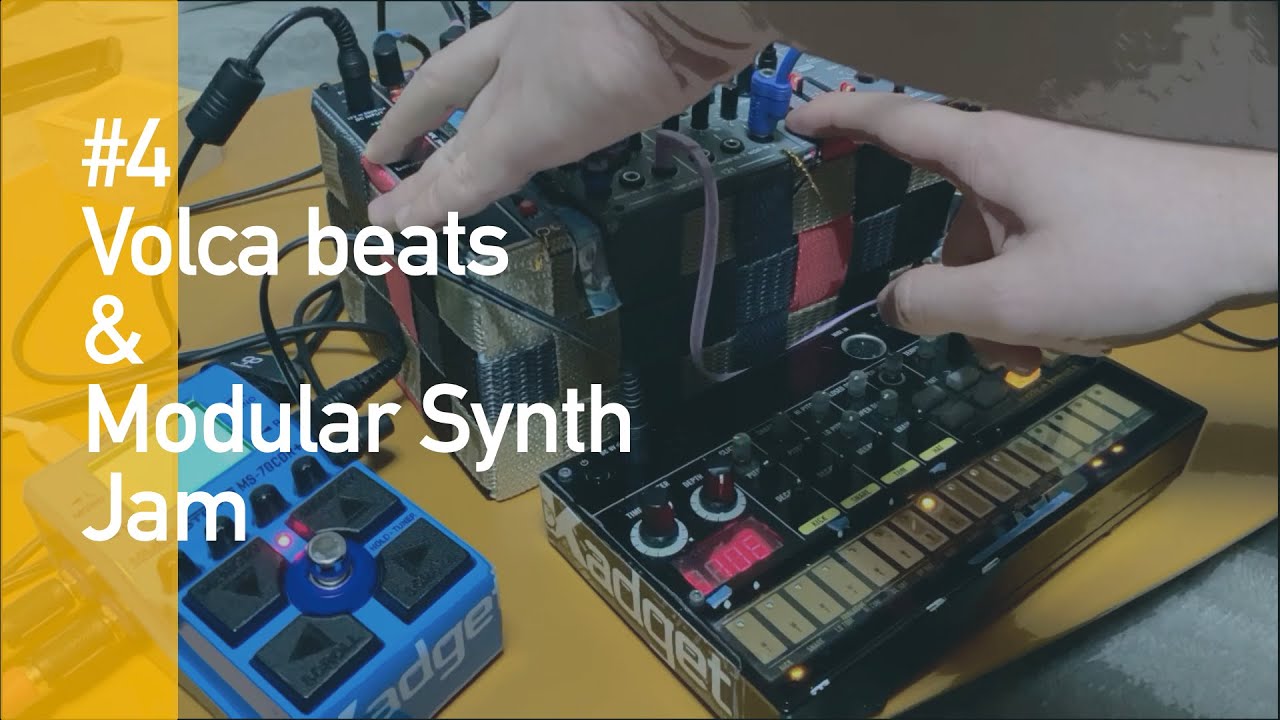 #4 Volca beats& Modular Synth Jam【#Jamuary2026】
