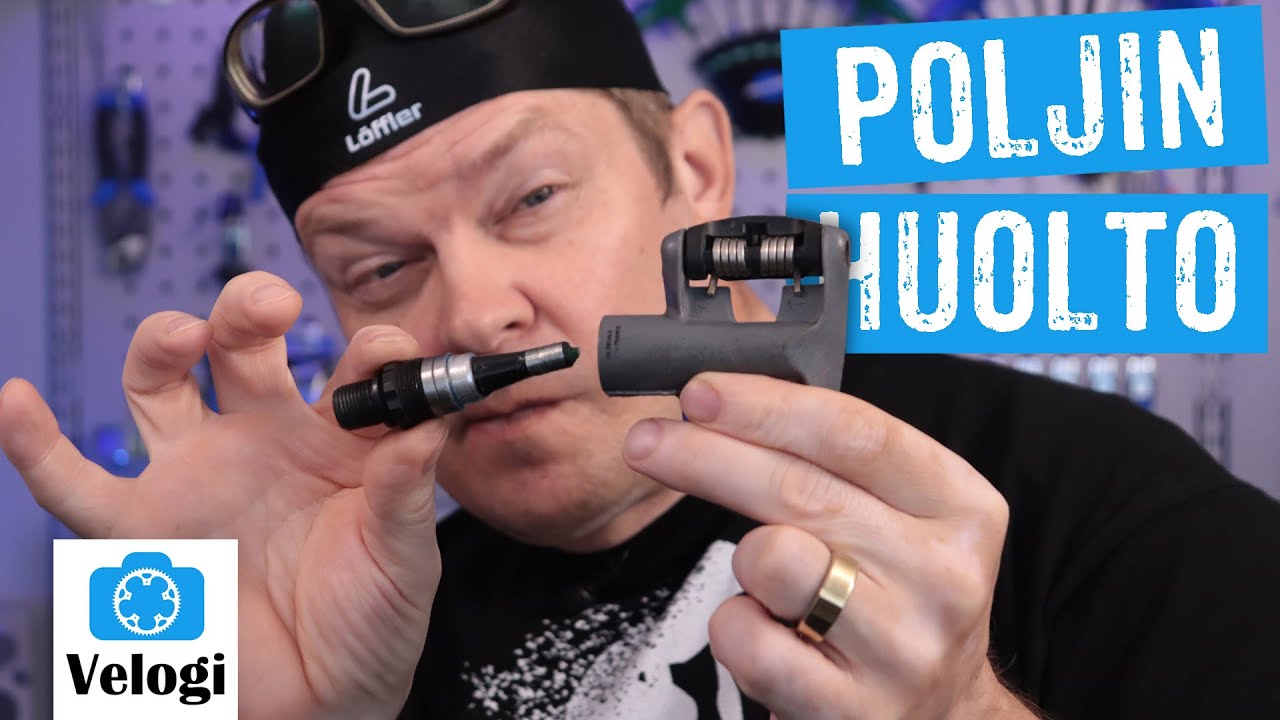 Maantiepyörän polkimien huolto - Look Keo