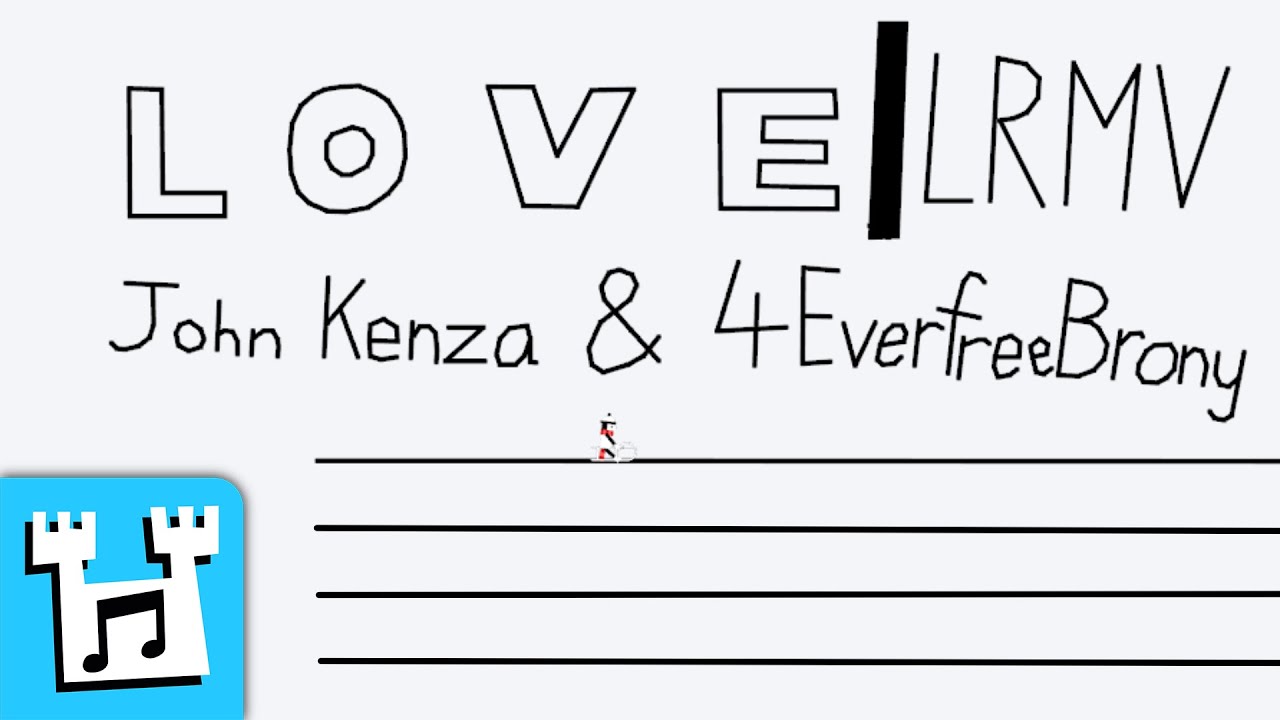 4everfreebrony & John Kenza - Love [LINE RIDER MUSIC VIDEO]