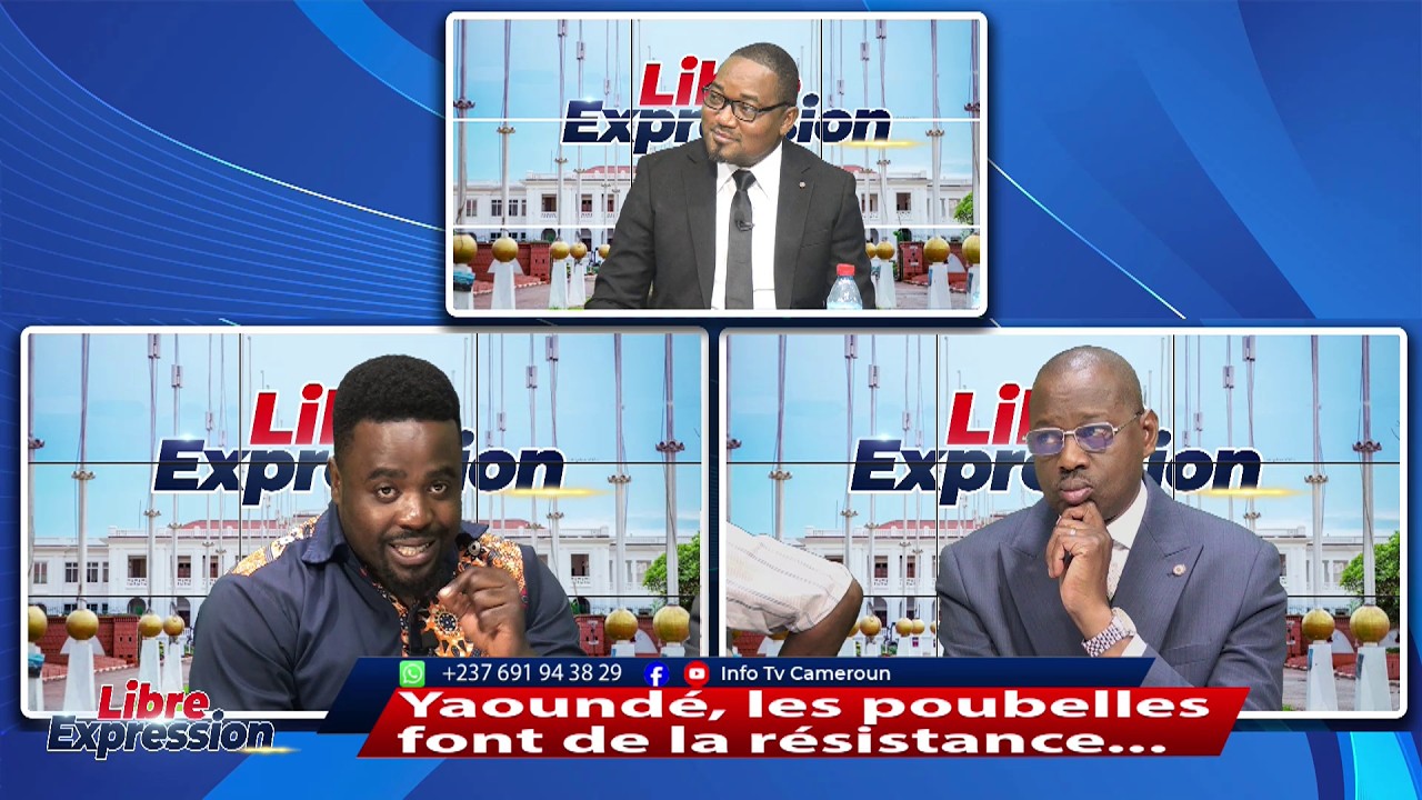 YAOUNDÉ, LES POUBELLES FONT DE LA RÉSISTANCE... LIBRE EXPRESSION DU 15 MARS 2026