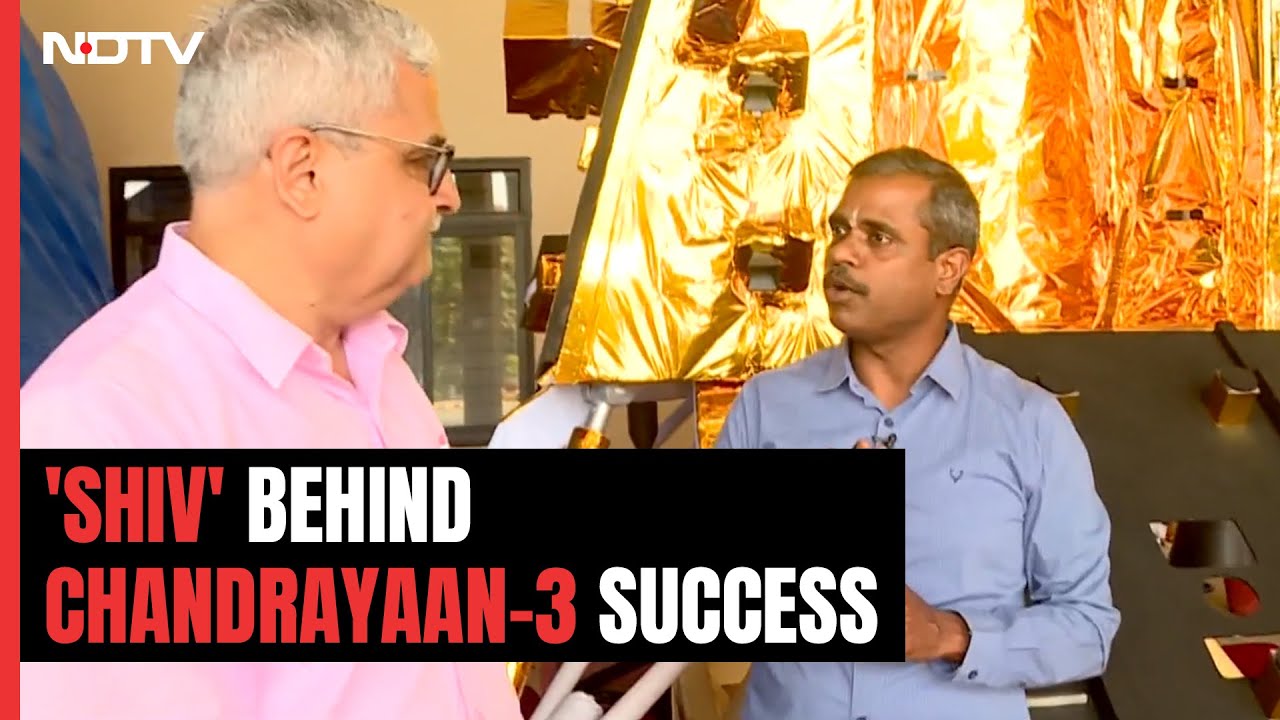 India's Moon Stars: 'Shiv' The Project Director Of Chandrayaan 3