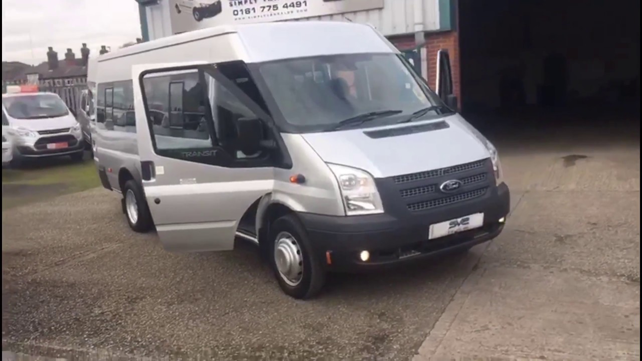 Ford Transit Minibus in superb condition with 26k warranted miles for sale @ Simply Van Sales