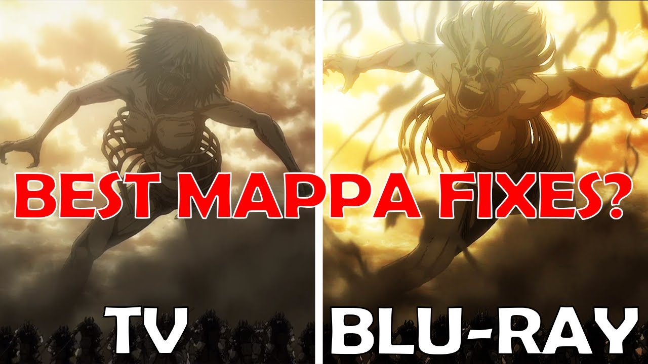 The 10 GREATEST MAPPA BLU-RAY Changes in Attack on Titan The Final Season Part 2 TV vs BLU-RAY VOL 3