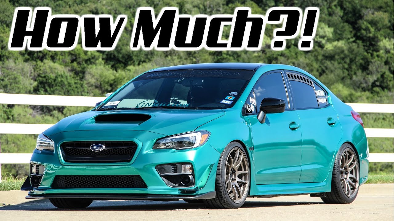 How Much Did It Cost To Wrap My WRX?