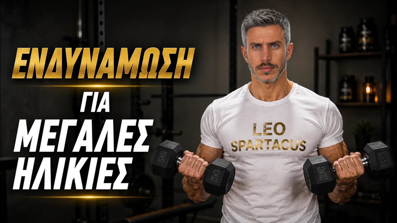 9 Ασκήσεις με βάρη για Μεγάλες Ηλικίες (60+)