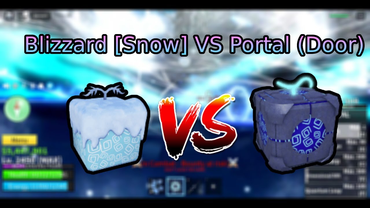 Blizzard [Snow] VS Portal (Door) | Blox Fruits (Interesting Results)