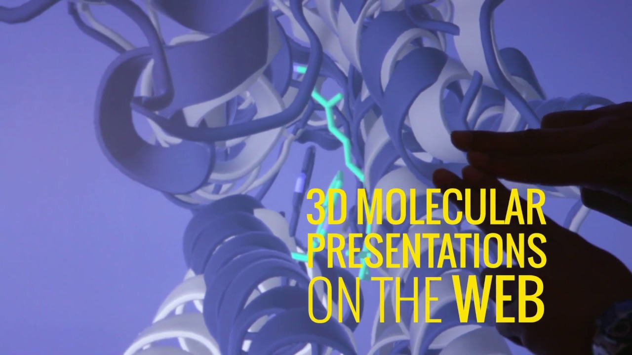 Molecule Viewer: How to make 3D Presentations on the Web