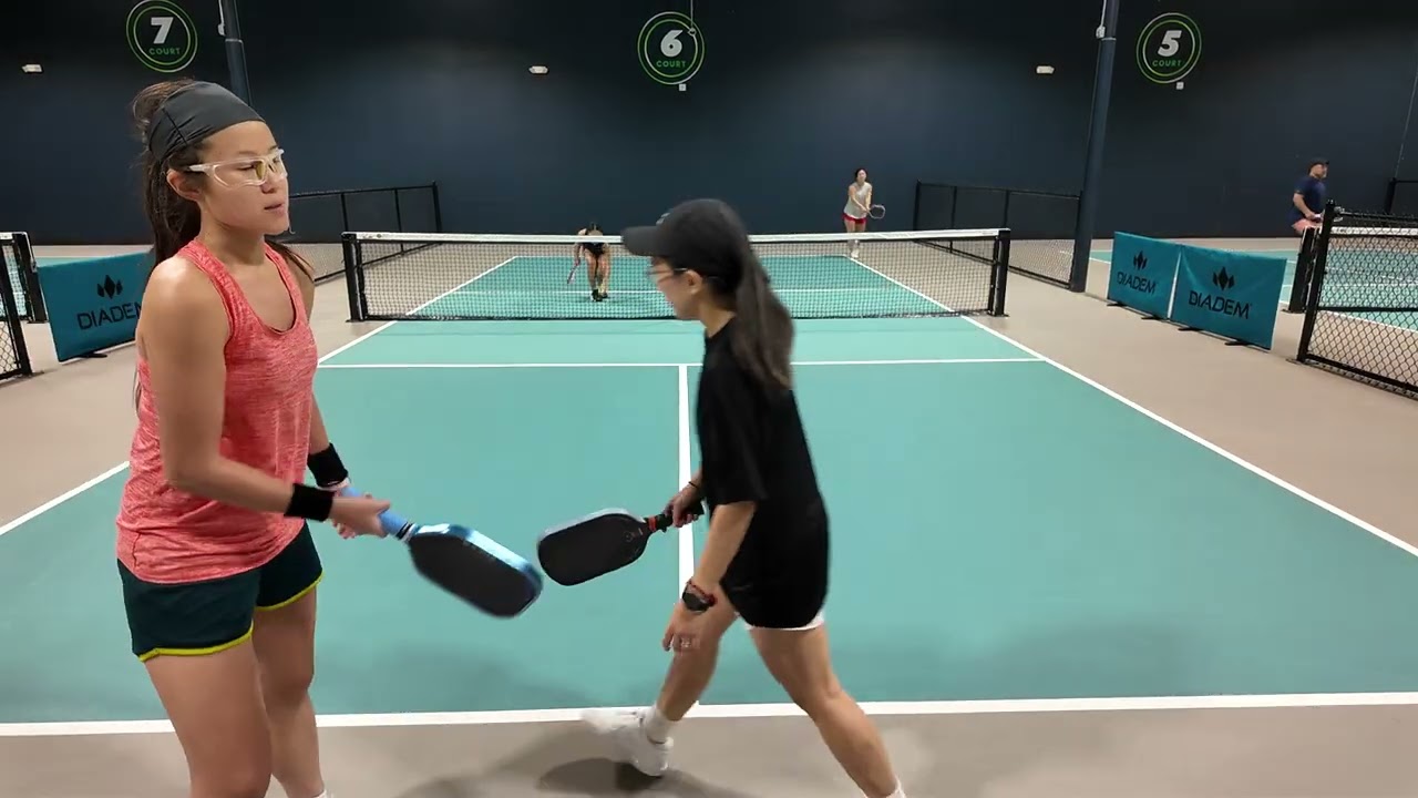 Pickleball - Pickle Point SW 21 - Diane/Shelley vs Ashley/Cher Game 1