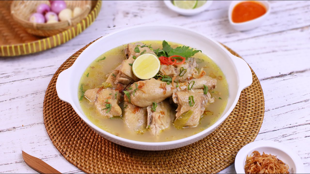 Sop Ayam Klaten -  Resep Simple Dengan Bumbu Sederhana
