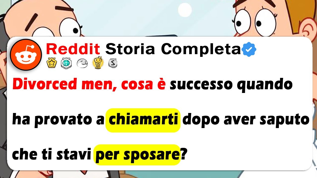 Divorced Men: COSA È SUCCESSO CUANDO HA CHIAMATO SABIENDO CHE TI STAVI PER SPOSARE?