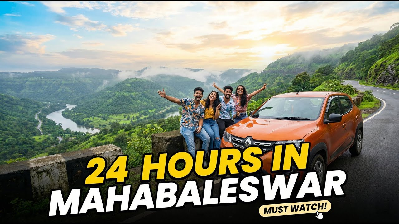 24 Hours in Mahabaleshwar | This Trip Was NOT Planned 😳 | Mahabaleshwar Vlog