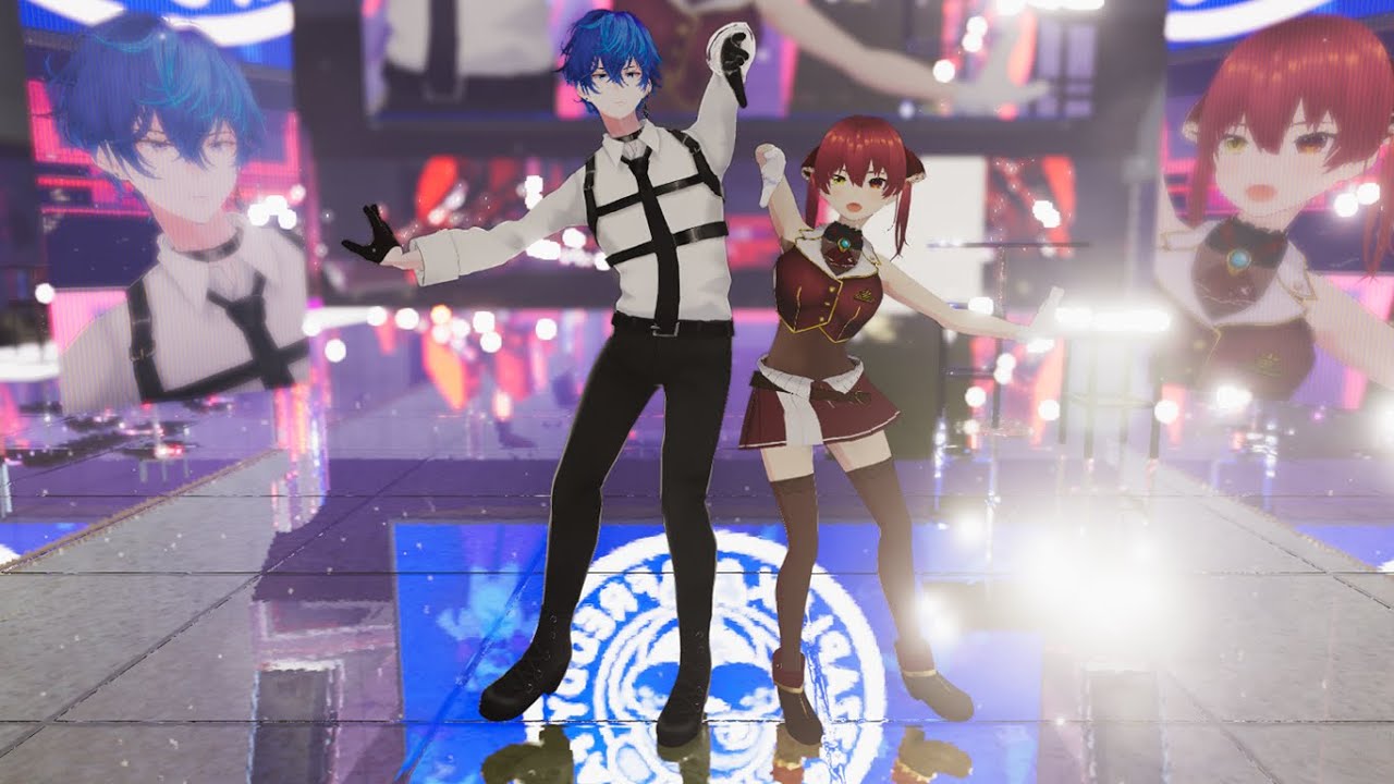 A Horny Money World ~伝説の夜~【hololive/宝鐘マリン】| VTuber Dance【VRM Live Viewer/1440p HQ】