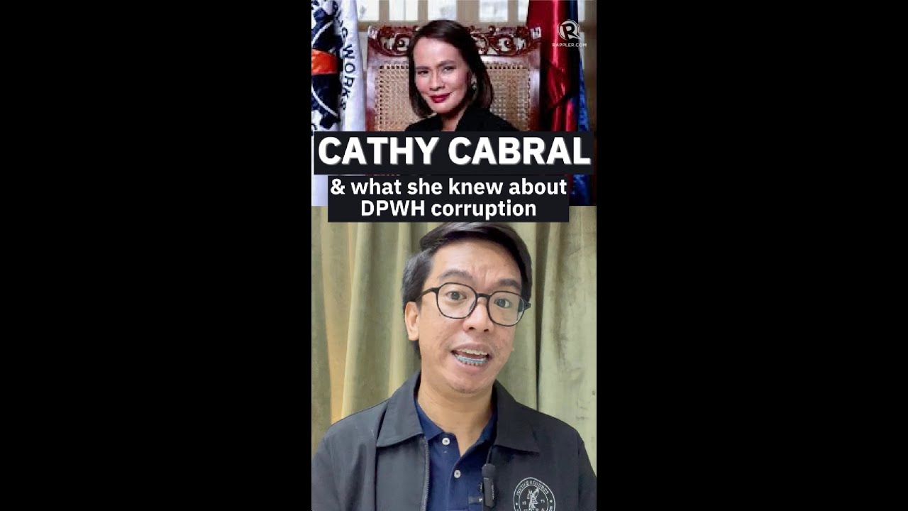Who was ex-DPWH Undersecretary Cathy Cabral?