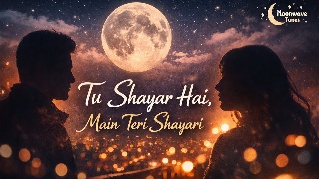 Tu Shayar Hai, Main Teri Shayari | Romantic Hindi Poetry Song | Moonwave Tunes 