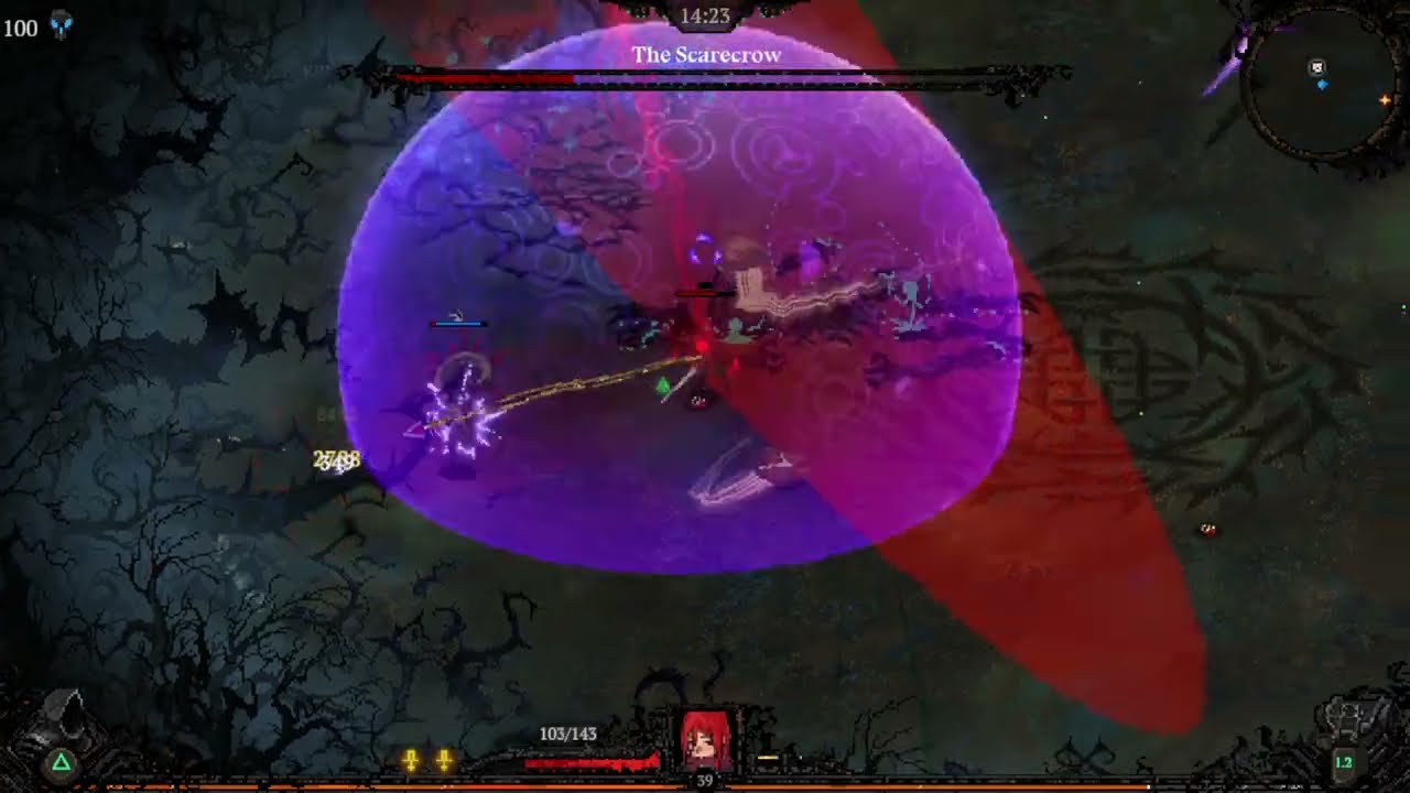 Death Must Die - Darkness 100 Completion with Skadi (Warrior) Act 3 - *Strike Projectiles Build*