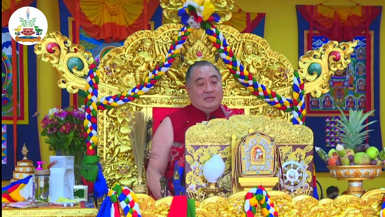 Rabjam Rinpoche shared an insight into how we should view anyone as a holder of the teachings.