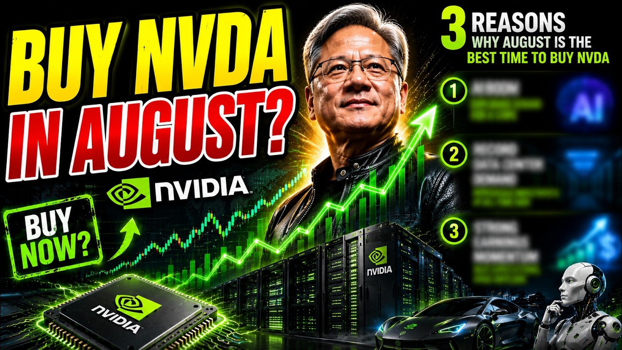 Прогноз по акциям Nvidia: 3 основные причины купить NVDA прямо сейчас в августе | Акции NVDA | Фо...