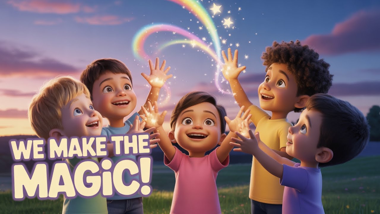 We Make the Magic 🪄 | Positive Children’s Song About Imagination