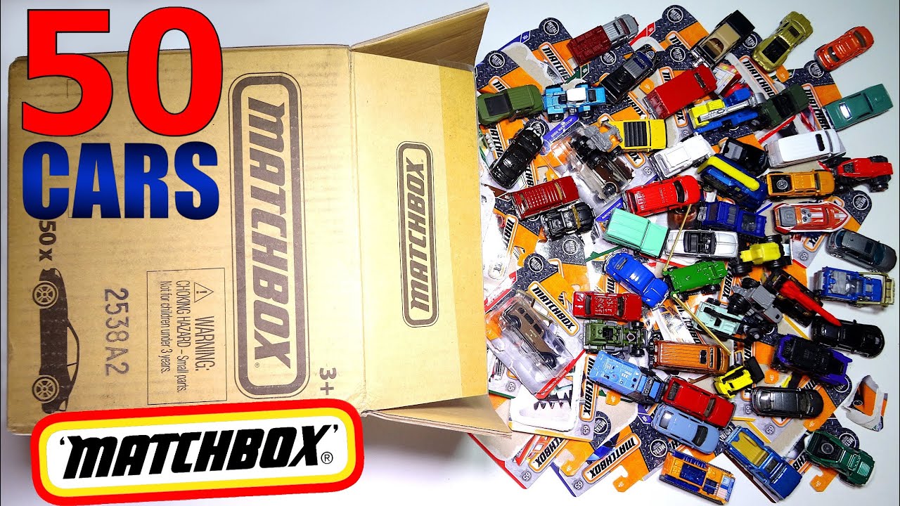 Ripping open 50 MATCHBOX CARS from a sealed Case! - Diecast Car fun!