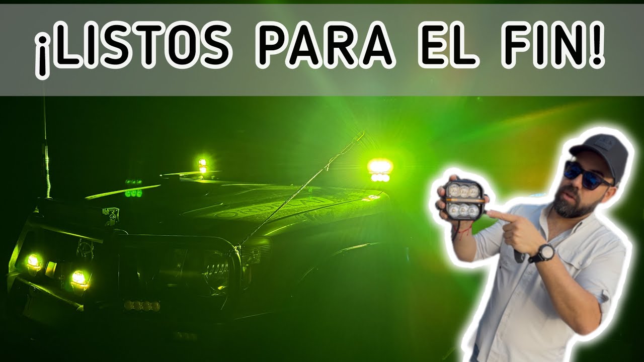 PREPARANDO para el CAMPING: NUEVAS LUCES!