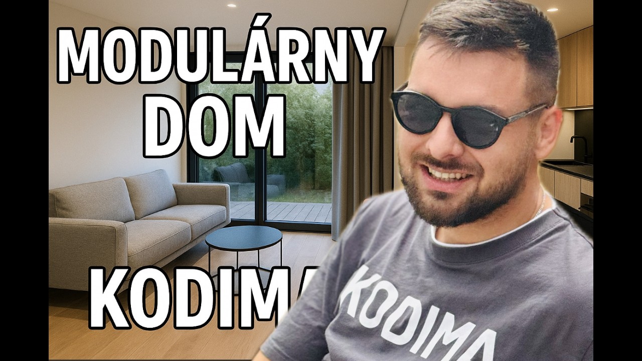 Modulárny dom 85 m² Moderné celoročné bývanie od KODIMA