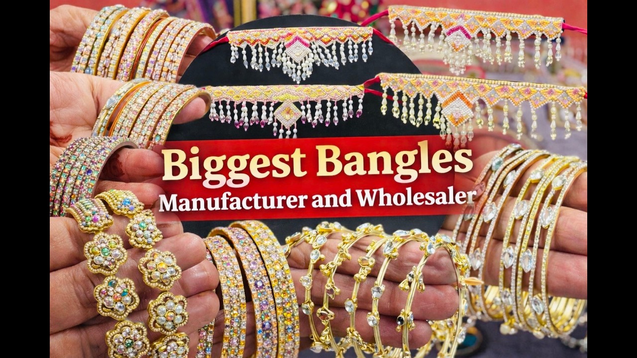 Mumbai's biggest Bangles manufacturer and wholesaler|| All trendy bangles SAPNA IMITATION 8855996681
