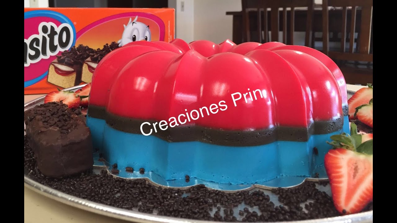 Gelatina de Gansito con Nutella