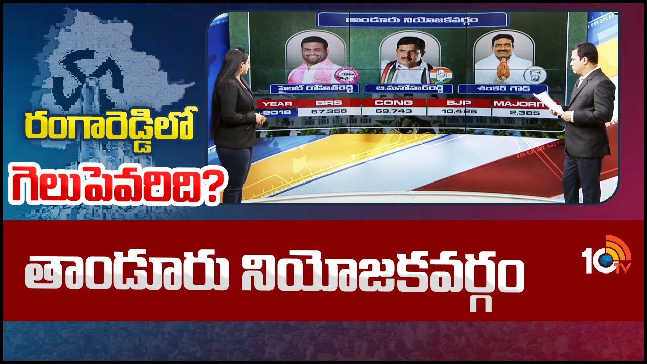 10TV Exclusive Report on Tandur Assembly Constituency | తాండూరు నియోజకవర్గం | 10TV News