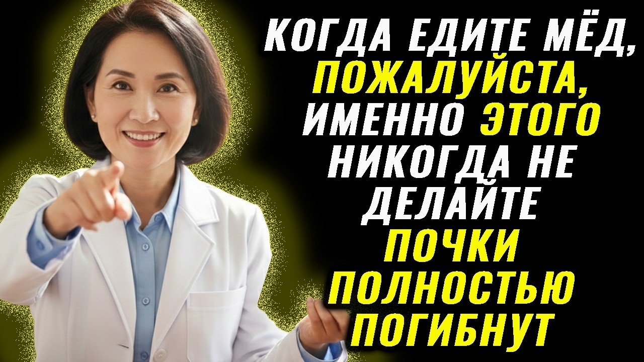 Мёд и почки: 3 опасных сочетания, о которых важно знать после 50