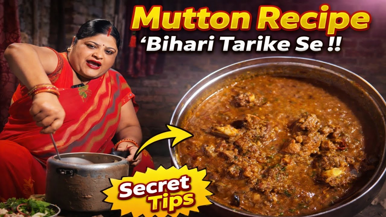 Home Style Mutton Curry Recipe | How To Cook Mutton In Pressure Cooker 