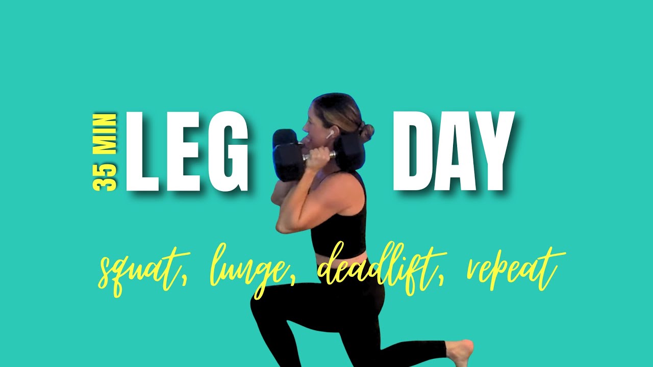 LOWER BODY | Squat, Lunge, Deadlift Repeat