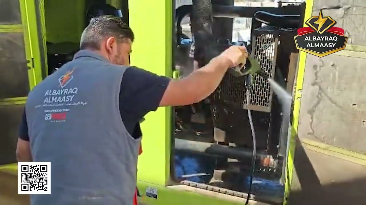 150 kVA Generator Maintenance in Progress| Albayraq Almaasy