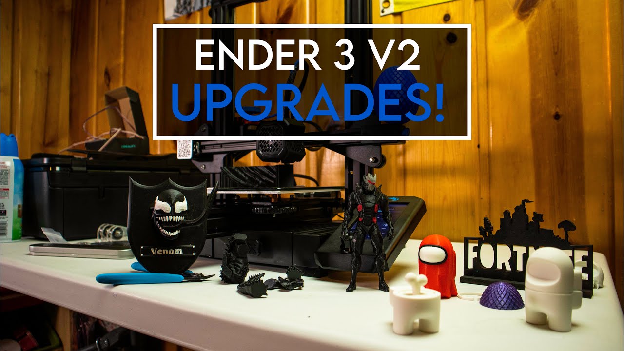 Обновления Ender 3 V2 [Быстрые и простые улучшения качества]